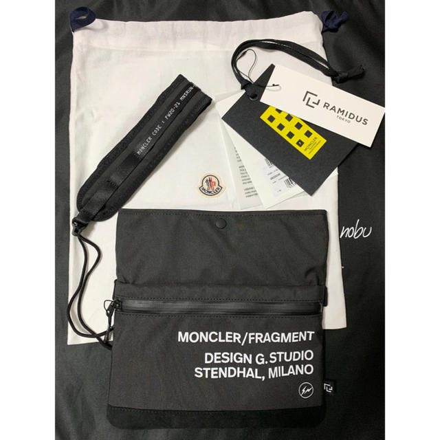 新品【 7 MONCLER FRAGMENT 】サコッシュ モンクレール | www.jarussi