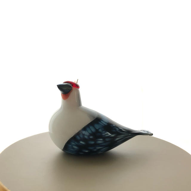 iittala(イッタラ)のCardinal 2019年 FinnFest Oiva Toikka バード  インテリア/住まい/日用品のインテリア小物(置物)の商品写真