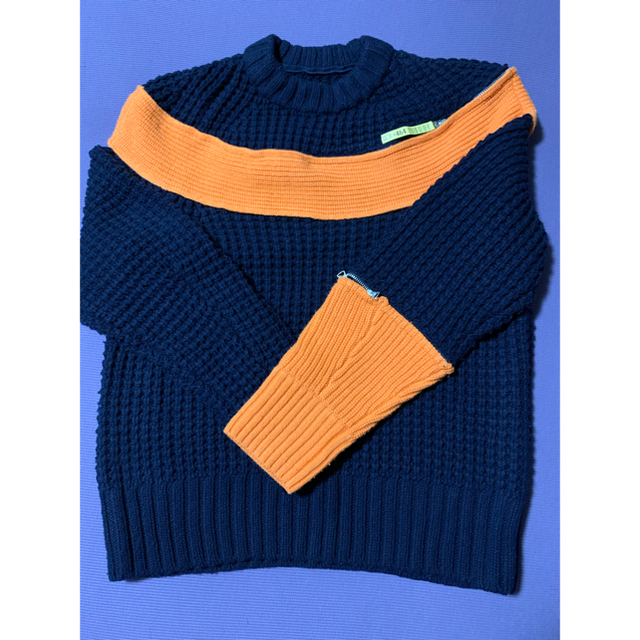 sacai - 最終値下げ sacai 2019AW メンズ ジッパーニットの通販 by