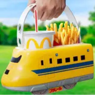 マクドナルド(マクドナルド)のマクドナルド★プラレール★ホルダー★新品♪(キャラクターグッズ)