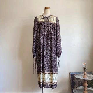 エディットフォールル(EDIT.FOR LULU)の70s floral smock dress(ロングワンピース/マキシワンピース)