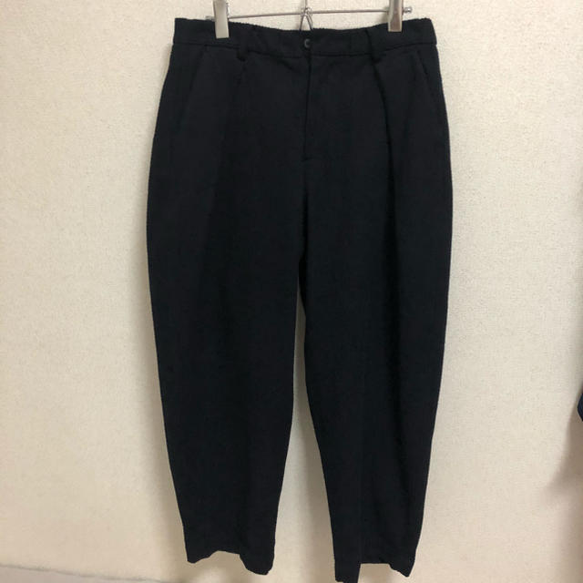 COLINA SASHIKO W-TUCK PANTS  D/NAVY