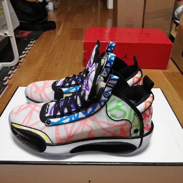 NIKE AIR JORDAN 34 ZION "COLOURING BOOK"