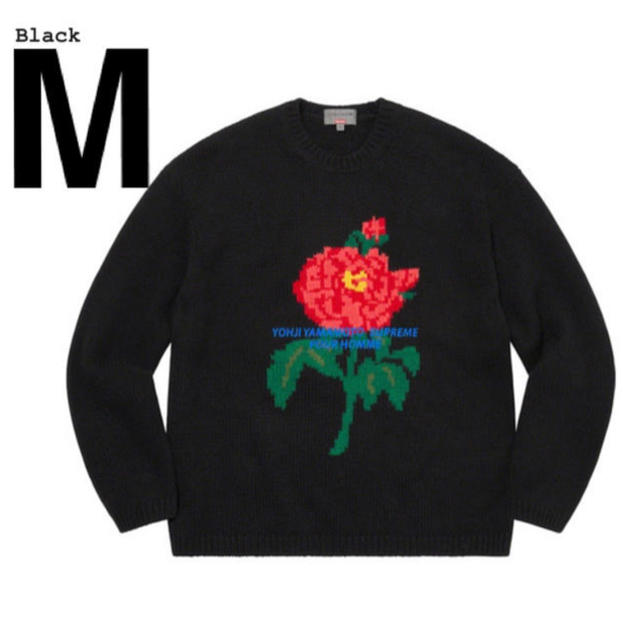 Supreme(シュプリーム)のM Supreme Yohji Yamamoto Sweater Black-3 メンズのトップス(ニット/セーター)の商品写真