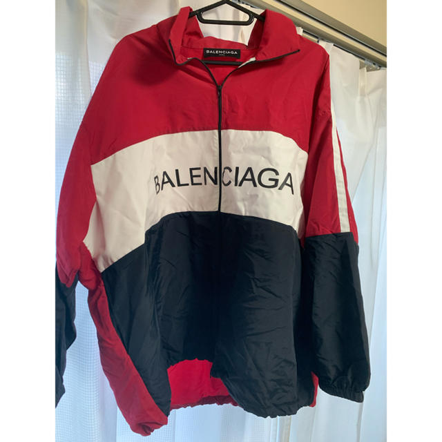 BALENCIAGA トラックジャケット - ナイロンジャケット