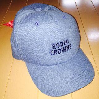 ロデオクラウンズワイドボウル(RODEO CROWNS WIDE BOWL)のＲＣＷＢ☆デニム✖️バンダナキャップ(キャップ)