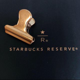 スターバックス starbucks スタバリザーブ　クリップ(コーヒー)