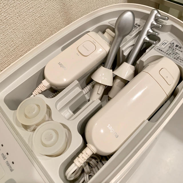 美品】サキナピノ 美顔器 2018年購入 - フェイスケア/美顔器