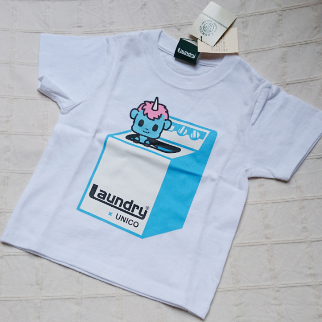 LAUNDRY(ランドリー)の【新品・未使用】100　Laundry　ユニコ×コラボTシャツ キッズ/ベビー/マタニティのキッズ服女の子用(90cm~)(Tシャツ/カットソー)の商品写真