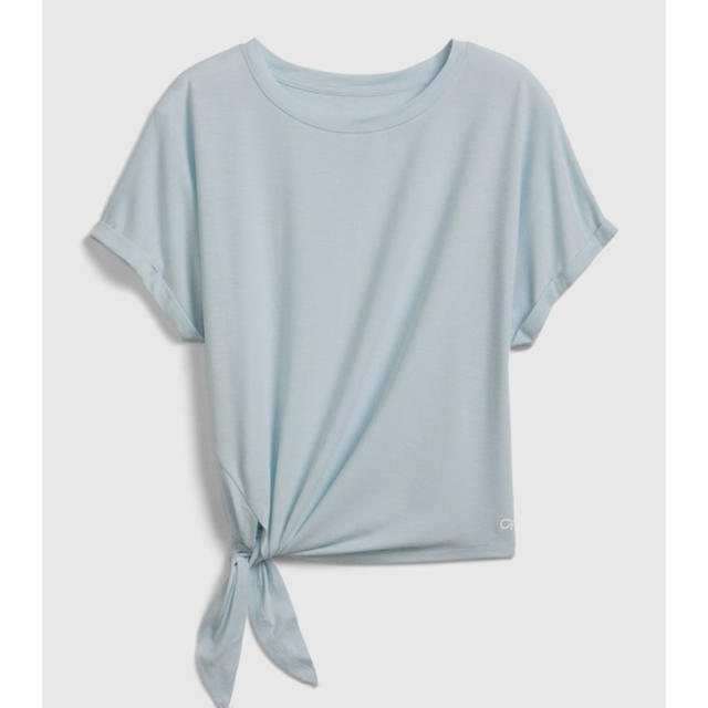 GAP(ギャップ)のGapFit Breathe ドルマンスリーブ サイドタイTシャツ レディースのトップス(Tシャツ(半袖/袖なし))の商品写真