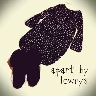 アパートバイローリーズ(apart by lowrys)のapart by☆星柄ワンピ(チュニック)