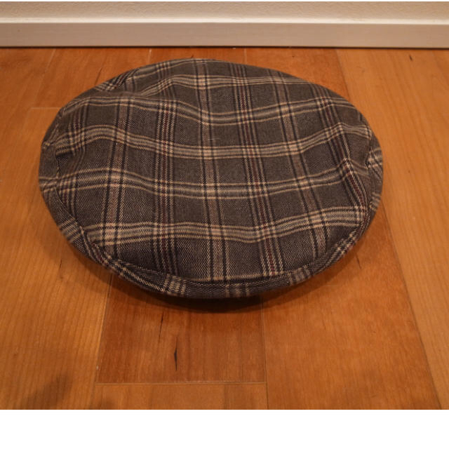 TODAYFUL(トゥデイフル)のvia.J キャスケット ブラウン系 ベレー帽 チェック レディースの帽子(ハンチング/ベレー帽)の商品写真