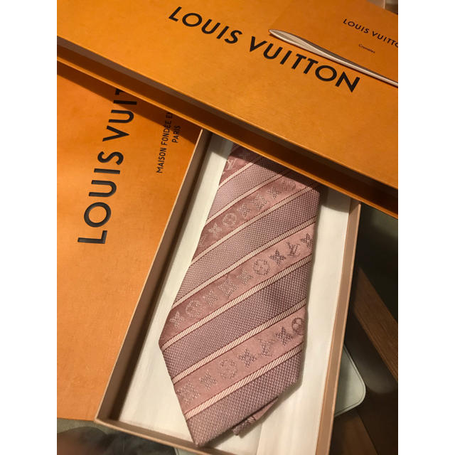 【美品】ヴィトンネクタイ/LOUIS VUITTON