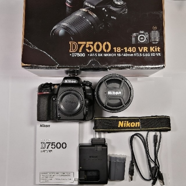 81％以上節約 ニコン Nikon D7500 18-140 VR レンズキット ボディ 交換レンズ AF-S DX NIKKOR 18-140mm  f 3.5-5.6G ED