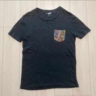 エイチアンドエム(H&M)のH&M マーベルTシャツ　ポケットTシャツ(Tシャツ/カットソー(半袖/袖なし))