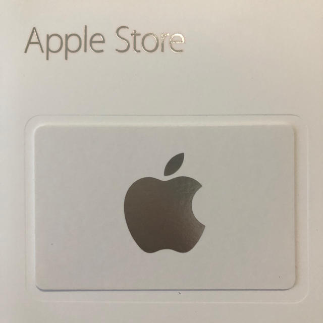 Apple(アップル)のAppleカード　6000円分 チケットの優待券/割引券(ショッピング)の商品写真