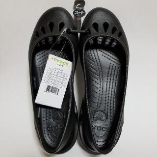 クロックス(crocs)のクロックス　マリンディ　ブラック　W10(26センチ)(サンダル)