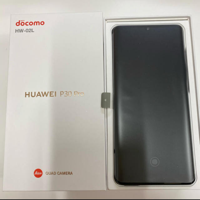 超美品！docomo HUAWEI P30 Pro ブラック