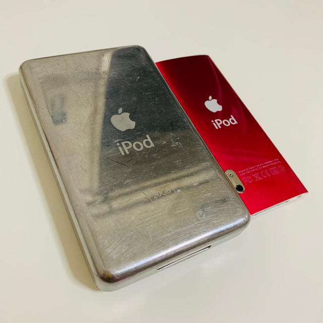 Apple(アップル)の【当日発送】ジャンクiPod classicとiPod nanoセット スマホ/家電/カメラのオーディオ機器(ポータブルプレーヤー)の商品写真