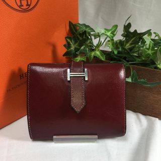 エルメス(Hermes)の定価30万✨HERMES ベアン　コンパクトウォレット(財布)