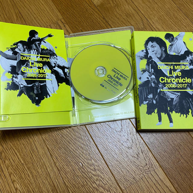 三浦大知　　Live　Chronicle　2005-2017 DVD エンタメ/ホビーのDVD/ブルーレイ(ミュージック)の商品写真