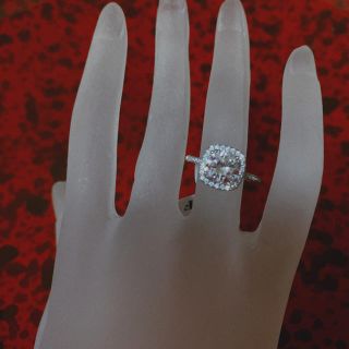 眩しい輝き　3.00ct ダイヤモンドリング(リング(指輪))