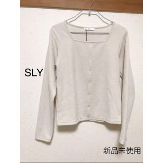 スライ(SLY)の【SLY】スライ 新品未使用 カットソー♡(カットソー(長袖/七分))