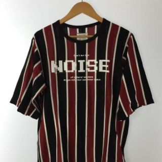 シャリーフ(SHAREEF)のSHAREEF 19ss STRIPE BIG-T NOISE Tシャツ(Tシャツ/カットソー(半袖/袖なし))