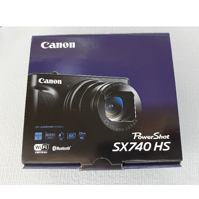 独特の素材 Canon シルバー SX740HS CANON - コンパクトデジタルカメラ