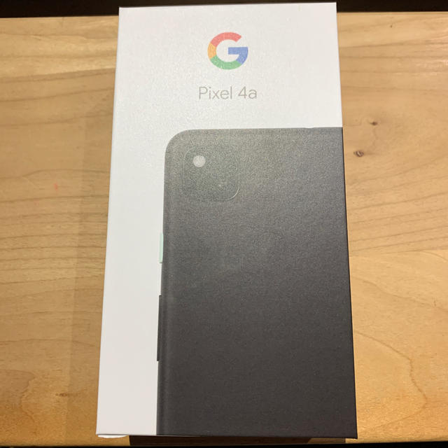 Pixel4a justblack 128GBスマートフォン/携帯電話