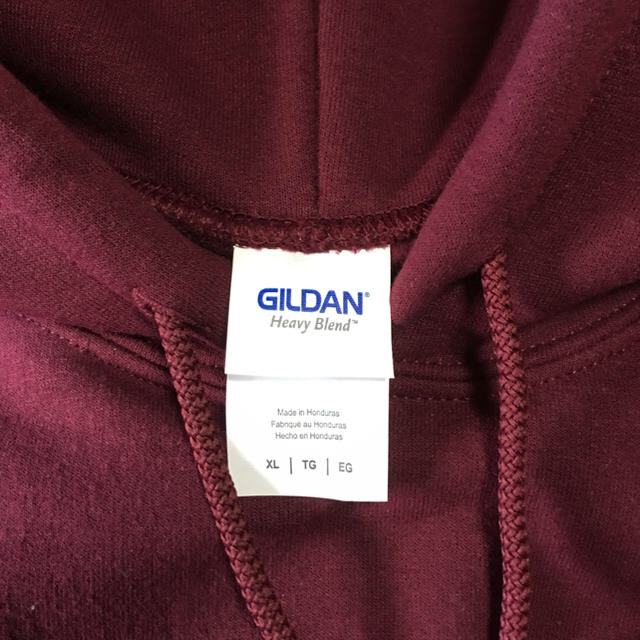 GILDAN(ギルタン)のpark様専用！GILDAN カブリパーカー マルーン＆フォレストグリーン XL メンズのトップス(パーカー)の商品写真