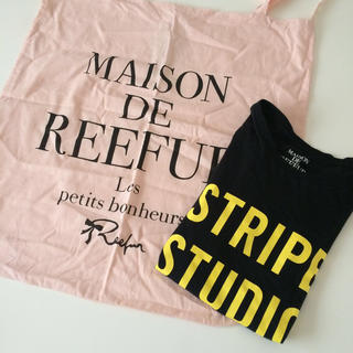 メゾンドリーファー(Maison de Reefur)のロゴ Tシャツ 美品(Tシャツ(半袖/袖なし))