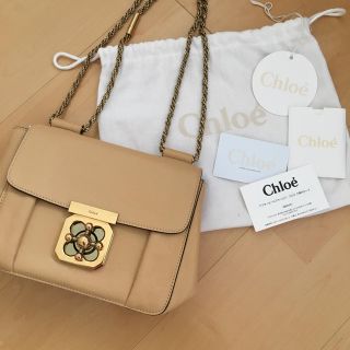 クロエ(Chloe)のクロエ エルシー ベージュ(ショルダーバッグ)