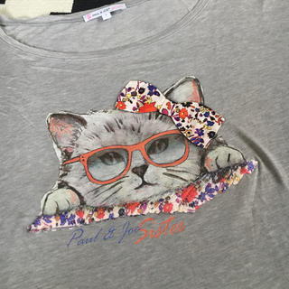 ポールアンドジョー(PAUL & JOE)のネコのTシャツ(Tシャツ(半袖/袖なし))