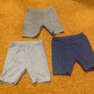 ユニクロ(UNIQLO)のユニクロ　80センチ　短パン　3枚セット(パンツ)