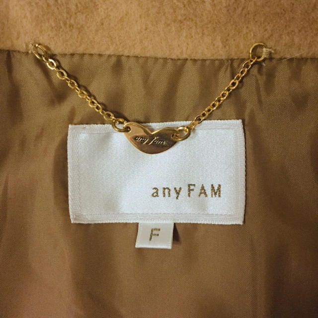 anyFAM(エニィファム)の【美品】anyFAM コート レディースのジャケット/アウター(ポンチョ)の商品写真