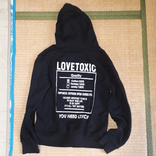 lovetoxic(ラブトキシック)のLovetoxic　パーカー キッズ/ベビー/マタニティのキッズ服女の子用(90cm~)(Tシャツ/カットソー)の商品写真