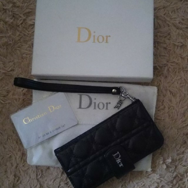 Christian Dior(クリスチャンディオール)の未使用、クリスチャン・ディオールiPhoneケース スマホ/家電/カメラのスマホアクセサリー(iPhoneケース)の商品写真