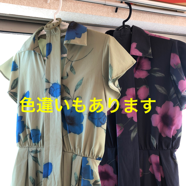 CECIL McBEE(セシルマクビー)の花柄ワンピース 〔アイボリー〕 レディースのワンピース(ひざ丈ワンピース)の商品写真