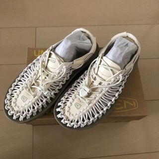 KEEN    ＵＮEEK  サンダル  ホワイト  24.5センチ