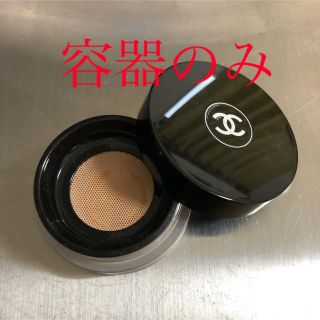 シャネル(CHANEL)のCHANEL ヴィタルミエールルースパウダーファンデ　容器のみ(フェイスパウダー)