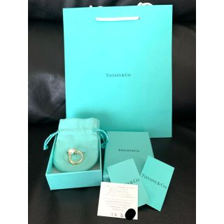 ティファニー(Tiffany & Co.)のティファニーハードウェア　フレッシュウォーターパールリング　スターリングシルバー(リング(指輪))