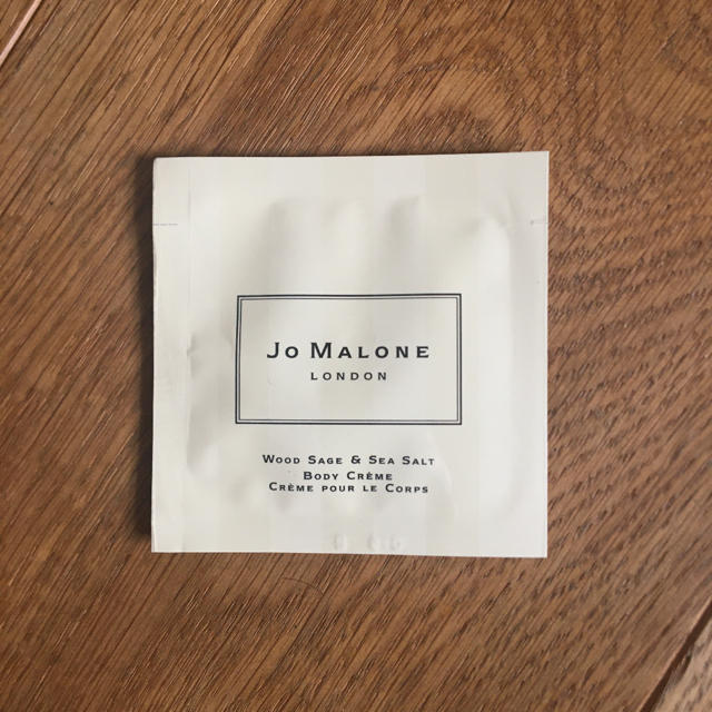 Jo Malone(ジョーマローン)のジョーマローン  ウッドセージ＆シーソルト　ボディクレーム　サンプル コスメ/美容の香水(ユニセックス)の商品写真