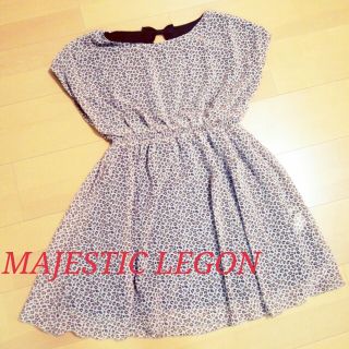 マジェスティックレゴン(MAJESTIC LEGON)のリバーシブルワンピース(ミニワンピース)