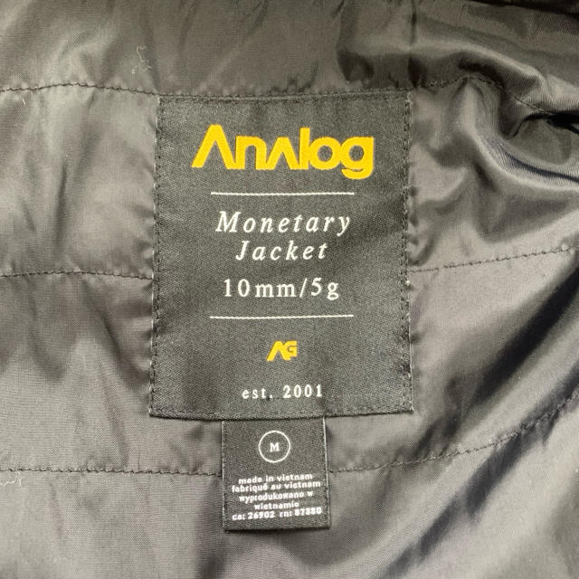 Analog Clothing(アナログクロージング)のBURTON Analog monetary jacket スノーボードウェア スポーツ/アウトドアのスノーボード(ウエア/装備)の商品写真