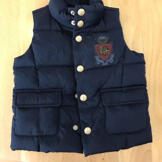 ラルフローレン(Ralph Lauren)のキッズ   ラルフローレン    ダウンベスト   100cm(ジャケット/上着)