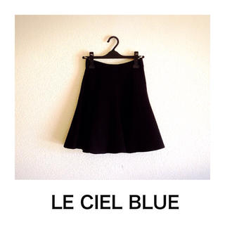 ルシェルブルー(LE CIEL BLEU)の新品♡ストレッチフレアスカート(ミニスカート)