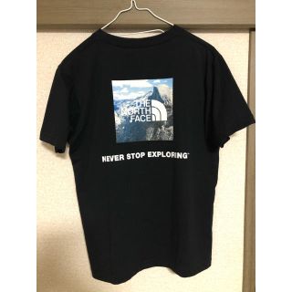 ザノースフェイス(THE NORTH FACE)のノースフェイス　Tシャツ　黒　Mサイズ(Tシャツ/カットソー(半袖/袖なし))