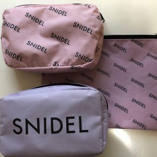 スナイデル(SNIDEL)の未使用スナイデルポーチセット(ポーチ)