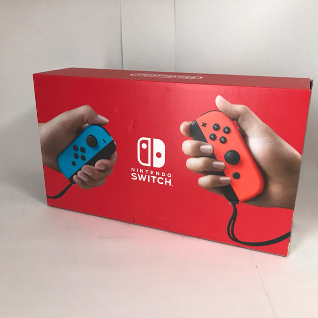 Nintendo Switch(ニンテンドースイッチ)のNintendo Switch JOY-CON(L) ネオンブルー/(R) ネオ エンタメ/ホビーのゲームソフト/ゲーム機本体(家庭用ゲーム機本体)の商品写真